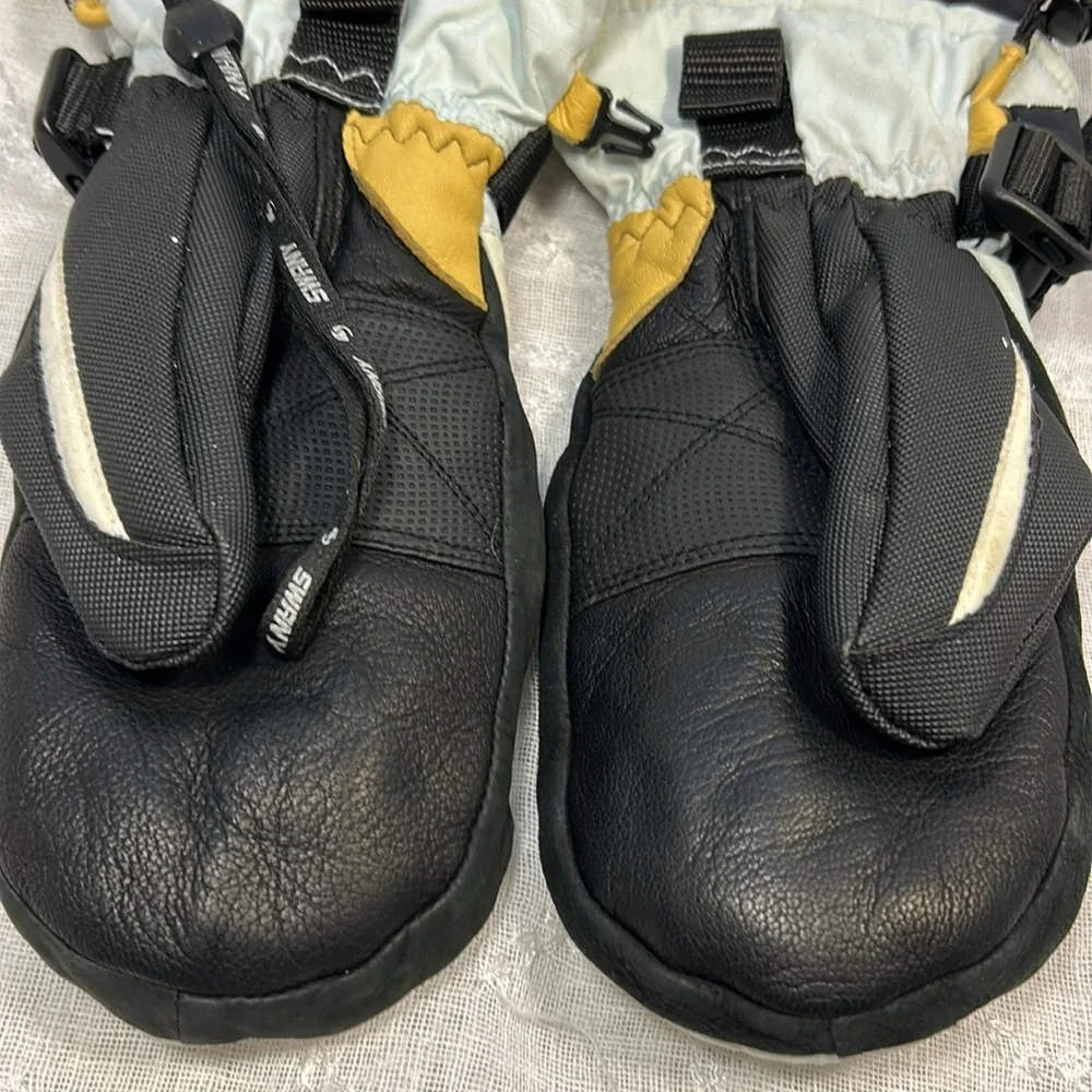 Swix leather mittens ski snowboard winter